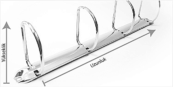 M-38 D 292 mm 4 Halka Klasör Mekanizmasi