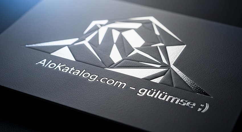 🌟600 Gr. Sıvamalı Gümüş Yaldız Kartvizit