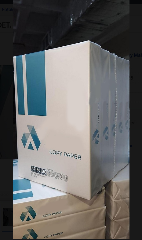 🍃 A4 Fotokopi Kağidi 80 gr. 500 Adet 
