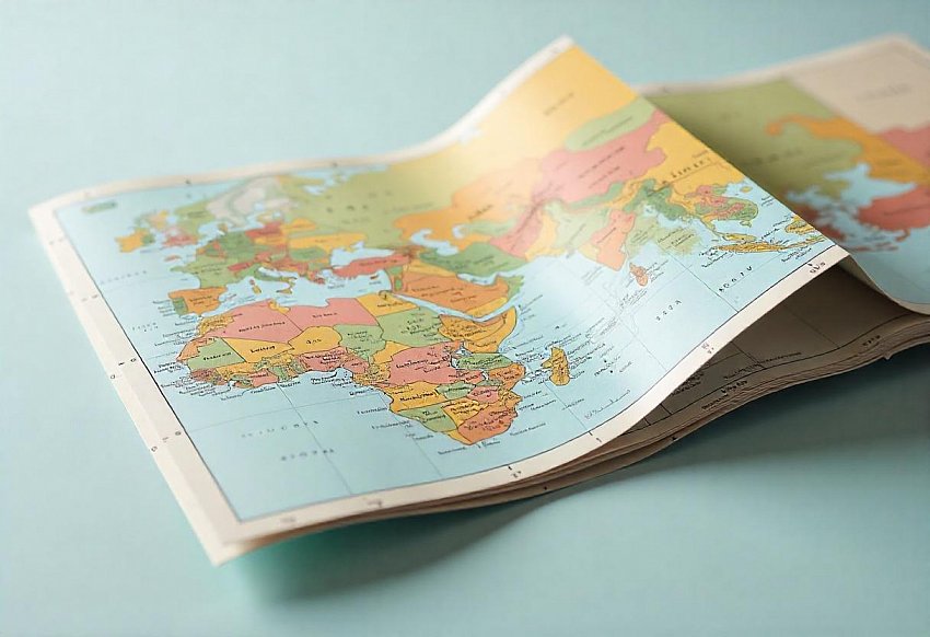 🎯 Açılır Haritalı Katalog Baskı