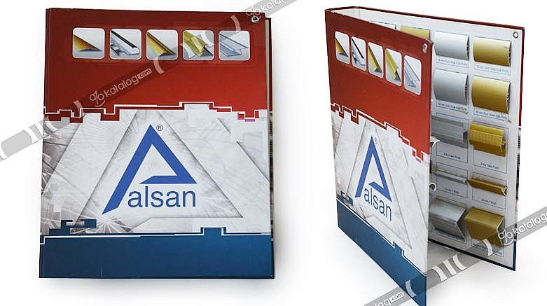 Aluminyum Numune Klasör Baskılı Dosya