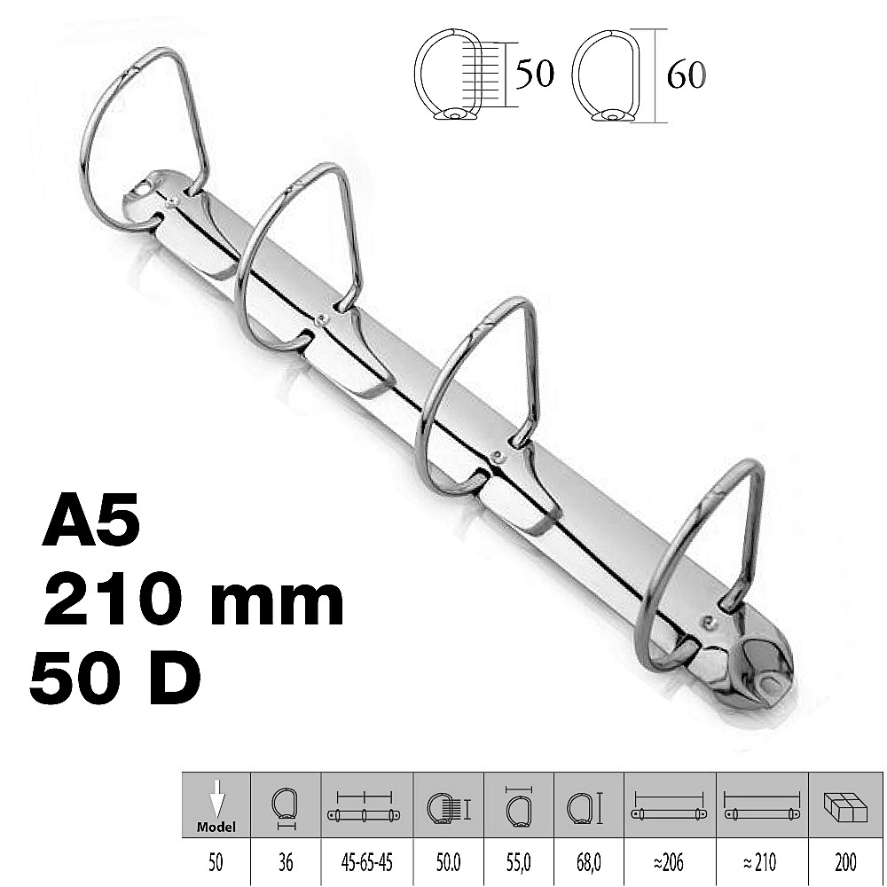 M-50 D 210 mm 4 Halka Klas&ouml;r Mekanizması