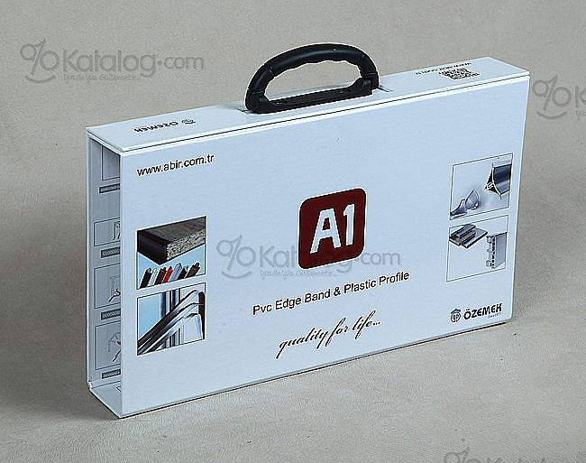 Plastik Aparat Numune Katalog Çanta