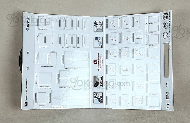Plastik Aparat Numune Katalog Çanta