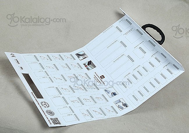 Plastik Aparat Numune Katalog Çanta