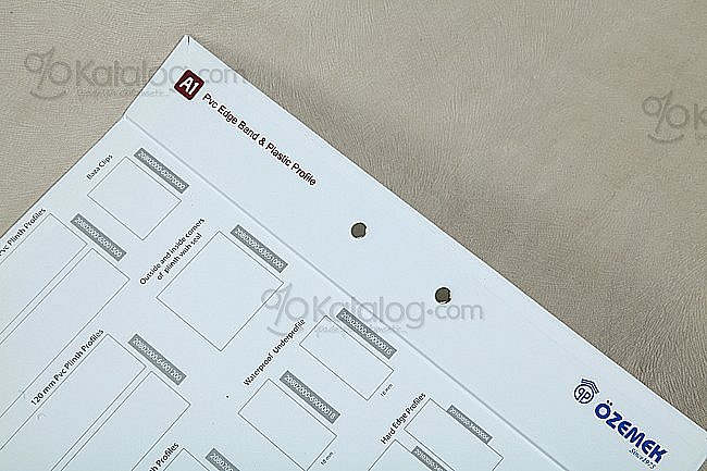 Plastik Aparat Numune Katalog Çanta