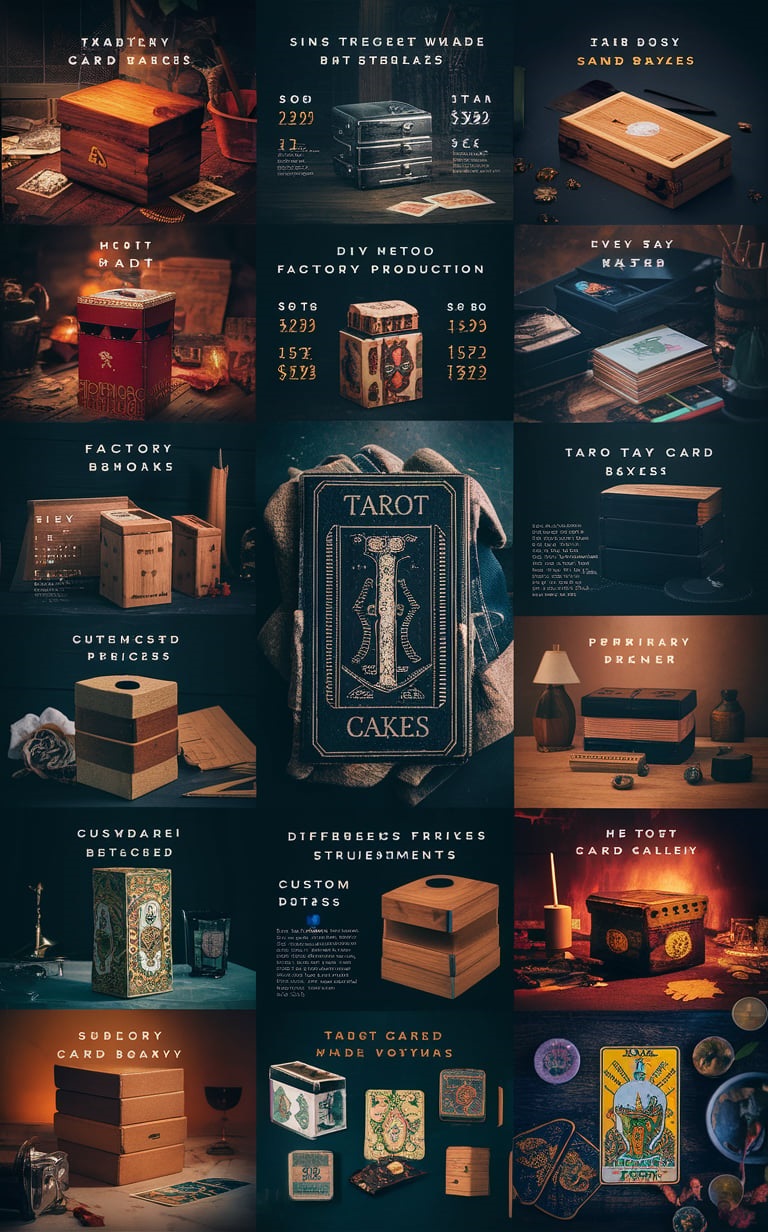 Tarot Kart Kutu Baskı Fiyatları