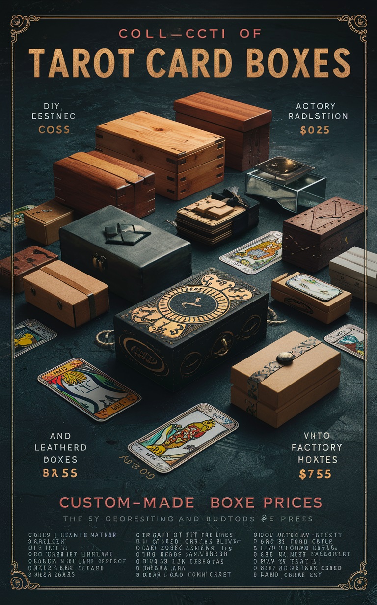 Tarot Kart Kutu Baskı Fiyatları