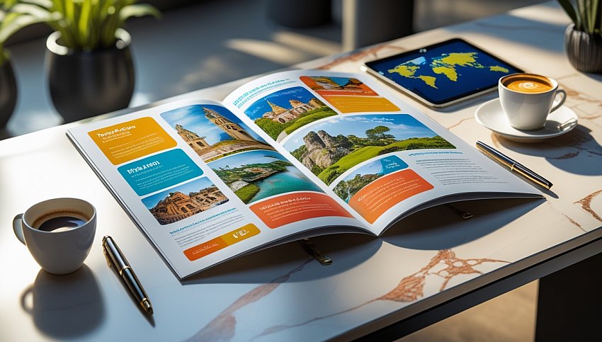 🗺️ Turistik Bilgi Kitapçığı Baskı