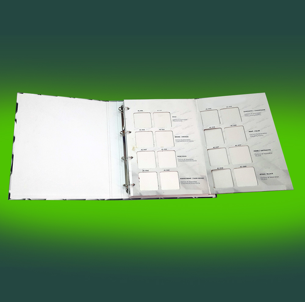 🥇Ürün Numuneler için Sert Kapaklı Katalog