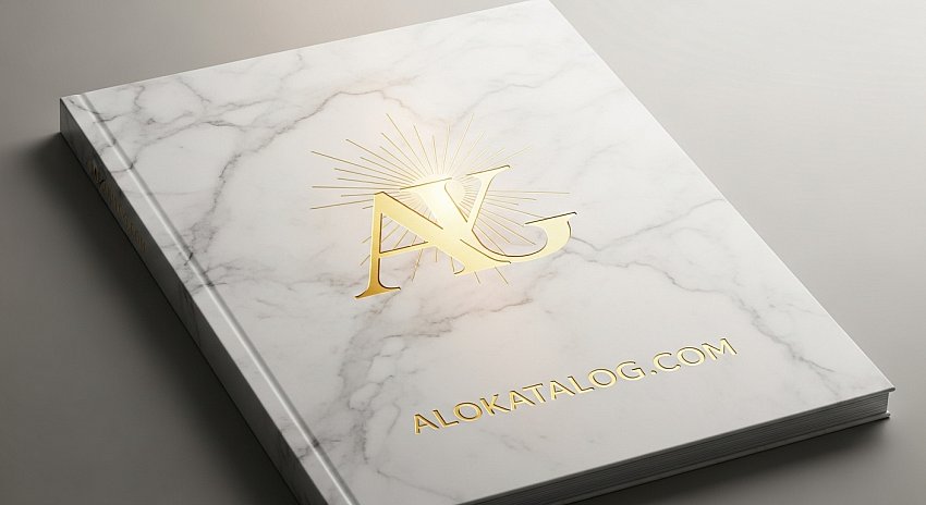 🏆 Yaldız Baskılı Mermer Katalog