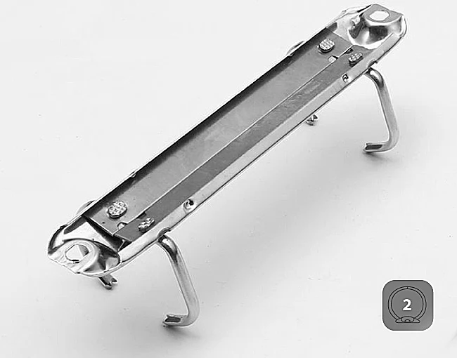 M-16 D 123 mm 2 Halkalı Klasör Mekanizması