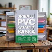 🏆 PVC Sayfalı Numune Katalog Baskı