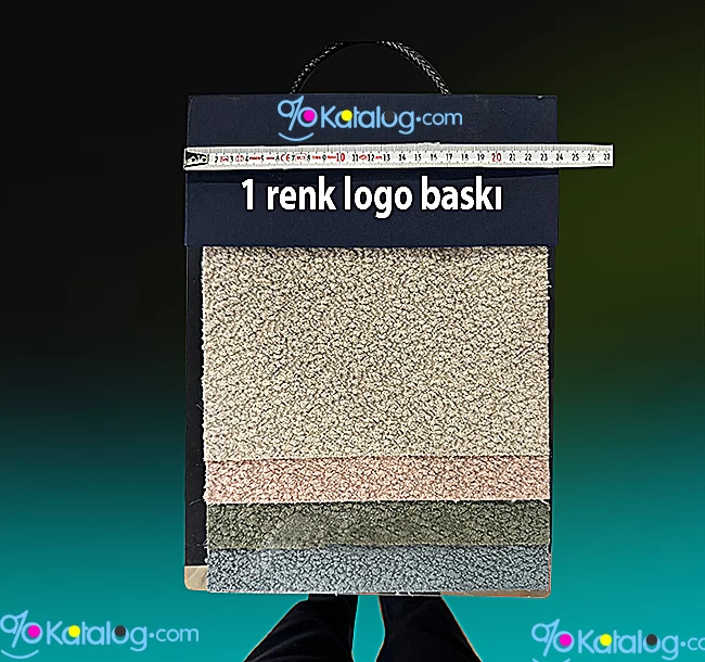 💨Tekstil Numune Katalogları – Tek Renk Baskı ile Ş